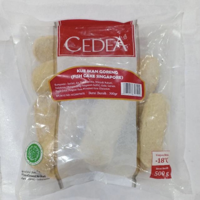 

CEDEA Kue Ikan Goreng Singapore 500g