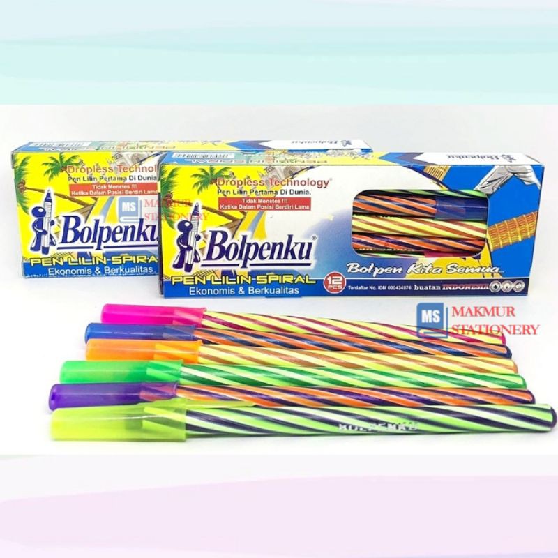 

Pulpen / Ballpoint / Pen Bolpenku (12 Pcs)