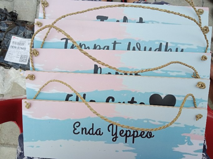 Custom 30x10cm Home Decor Hiasan Dinding Susun Dekorasi Ruang Free Bubble Wrap