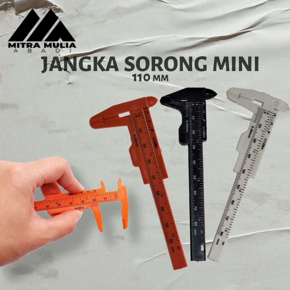 Jangka Sorong PVC 110mm I Jangka Sorong Sigmat Vernier Caliper Mini