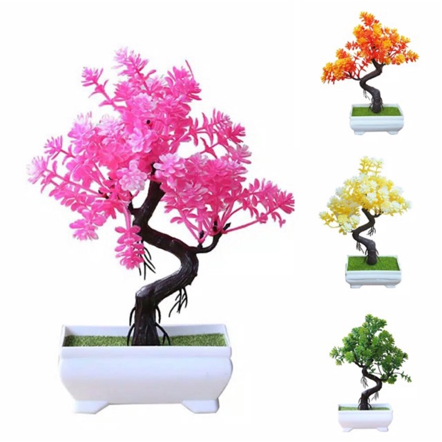 AM347 Bunga plastik / Pajangan bunga Artifisial / Vas Petak