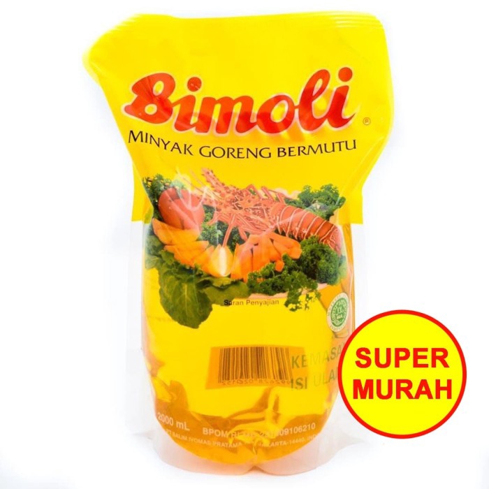 

Minyak Goreng Bimoli 2 Liter / lt Kemasan Refill Isi Ulang Pouch