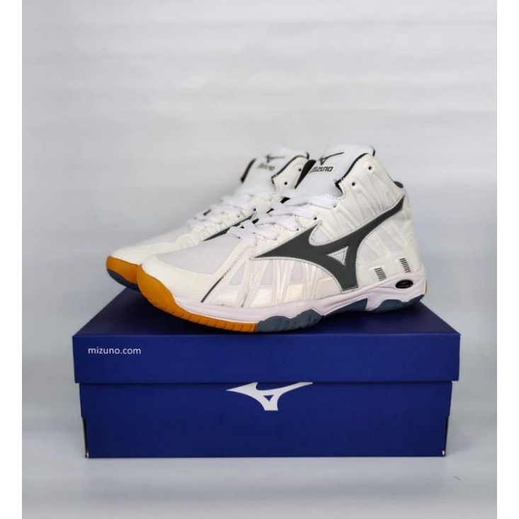 MIZUNO Sepatu Volly Pria Sneaker Mizuno Wave Tornado Pria TERBARU Sepatu Olahraga, Basket, Badminton, Spatu Sneakers Voli Lari Jogging Training Outdoor Indoor Lapangan Ringan Anti Slip Cowok