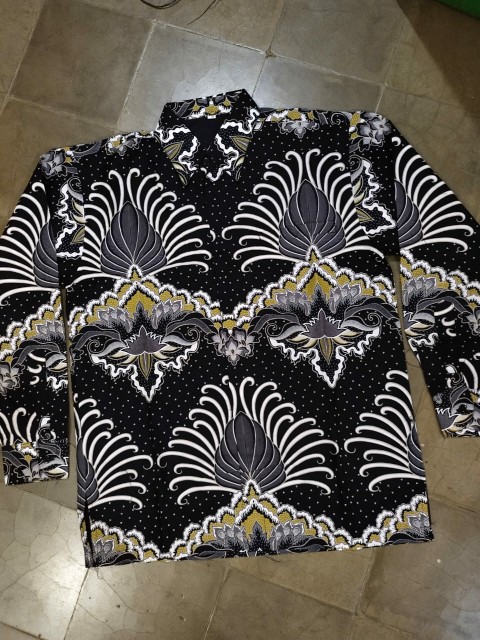 Baju Batik Pria Regulerfit Lapis Furing Halus Modern Lengan Panjang Terbaru Farisa Batik