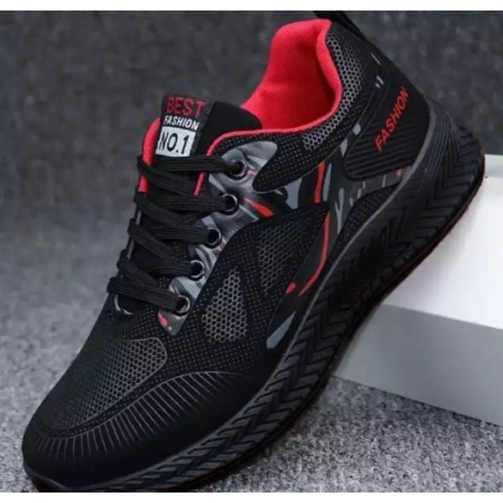 Sepatu Sneakers Laki Laki Best Fashion Kasual