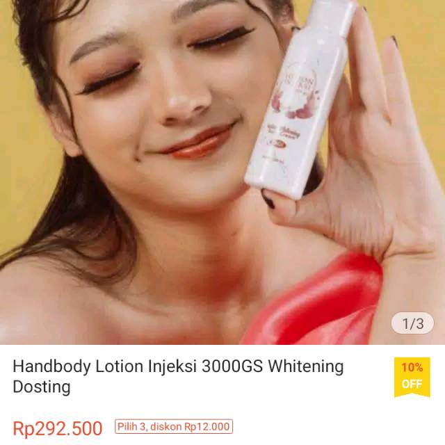 [BIG PROMO]LOTION INJEKSI 3000GS
