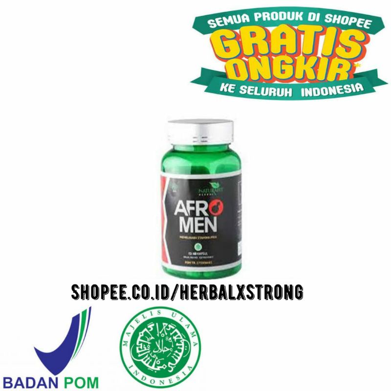 AFROMEN Herbal Stamina Pria Dewasa Ampuh
