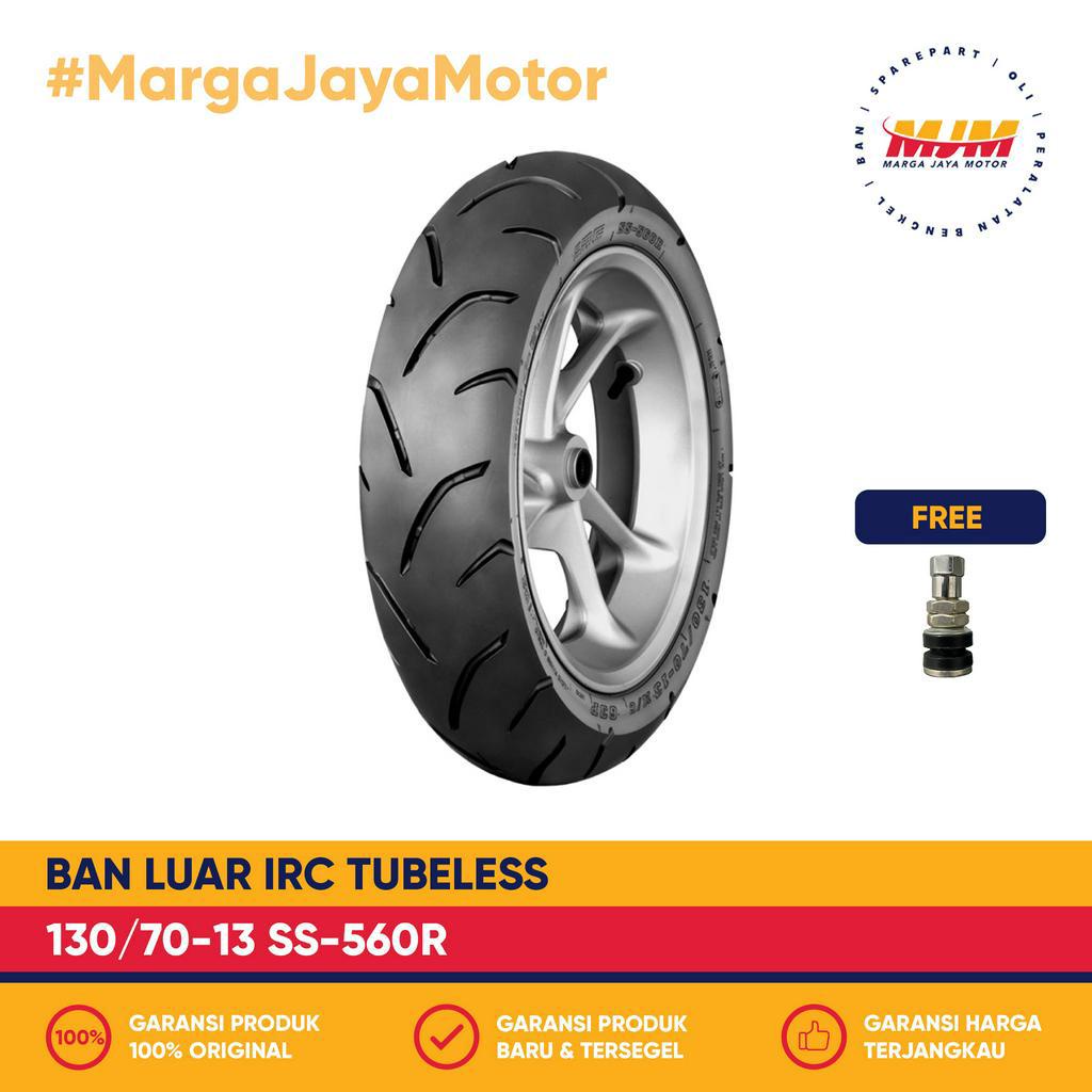 Ban Luar IRC SS-560R 130/70-13 Tubeless Free Pentil