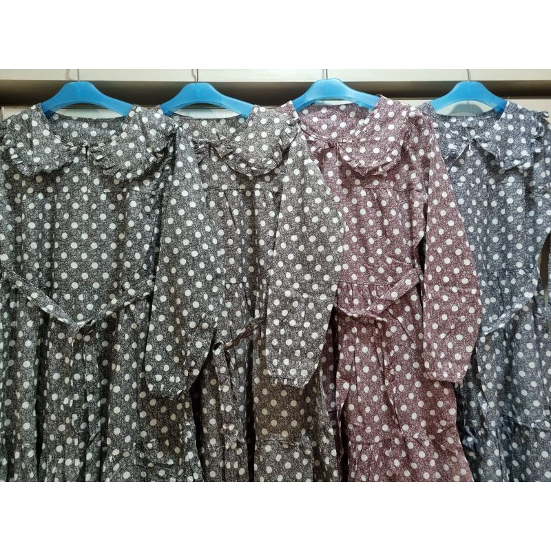 GAMIS KATUN PRINT POLKA 0053