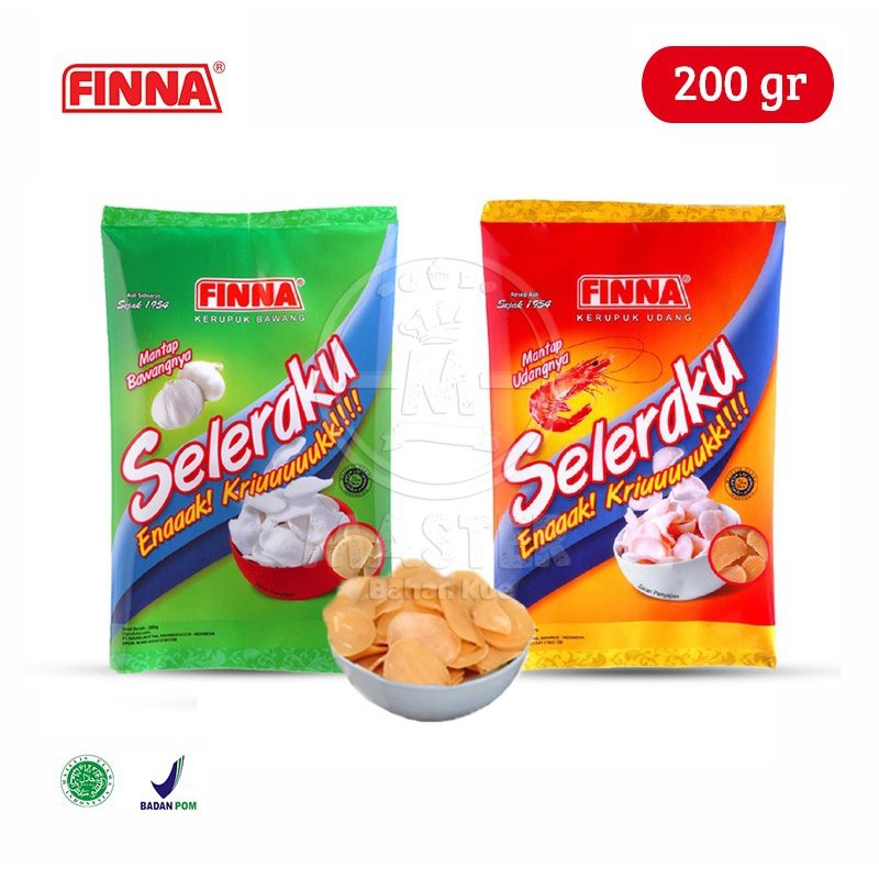 

Finna Seleraku Krupuk / Kerupuk Siap Goreng [200 gr]