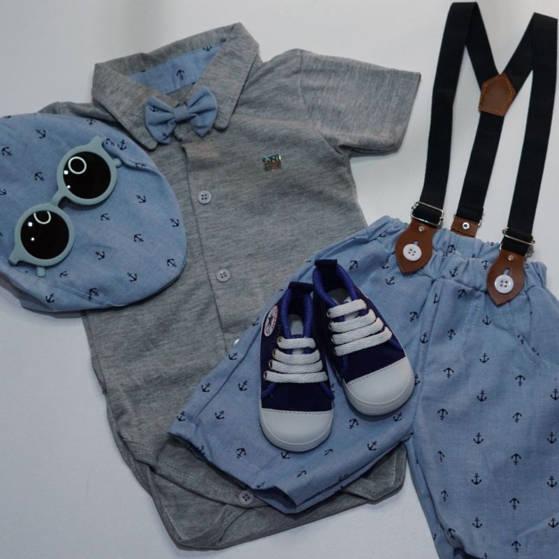 Exclussive Baby Boy Hampers / Kado Lahiran / Hampers Bayi/ Kado Bayi/ Kado Bayi Laki-Laki/ Baju Bayi-Paket 2
