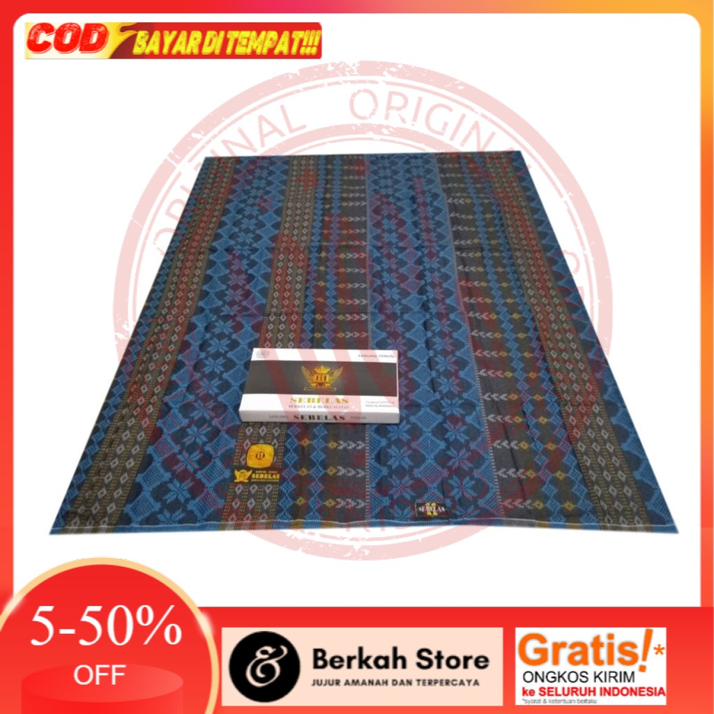 sarung tenun SEBELAS doby songket