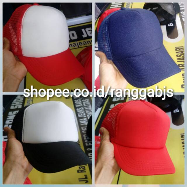  Jual  Topi  Trucker Roblox Hitam Putih Limited Shopee Indonesia 