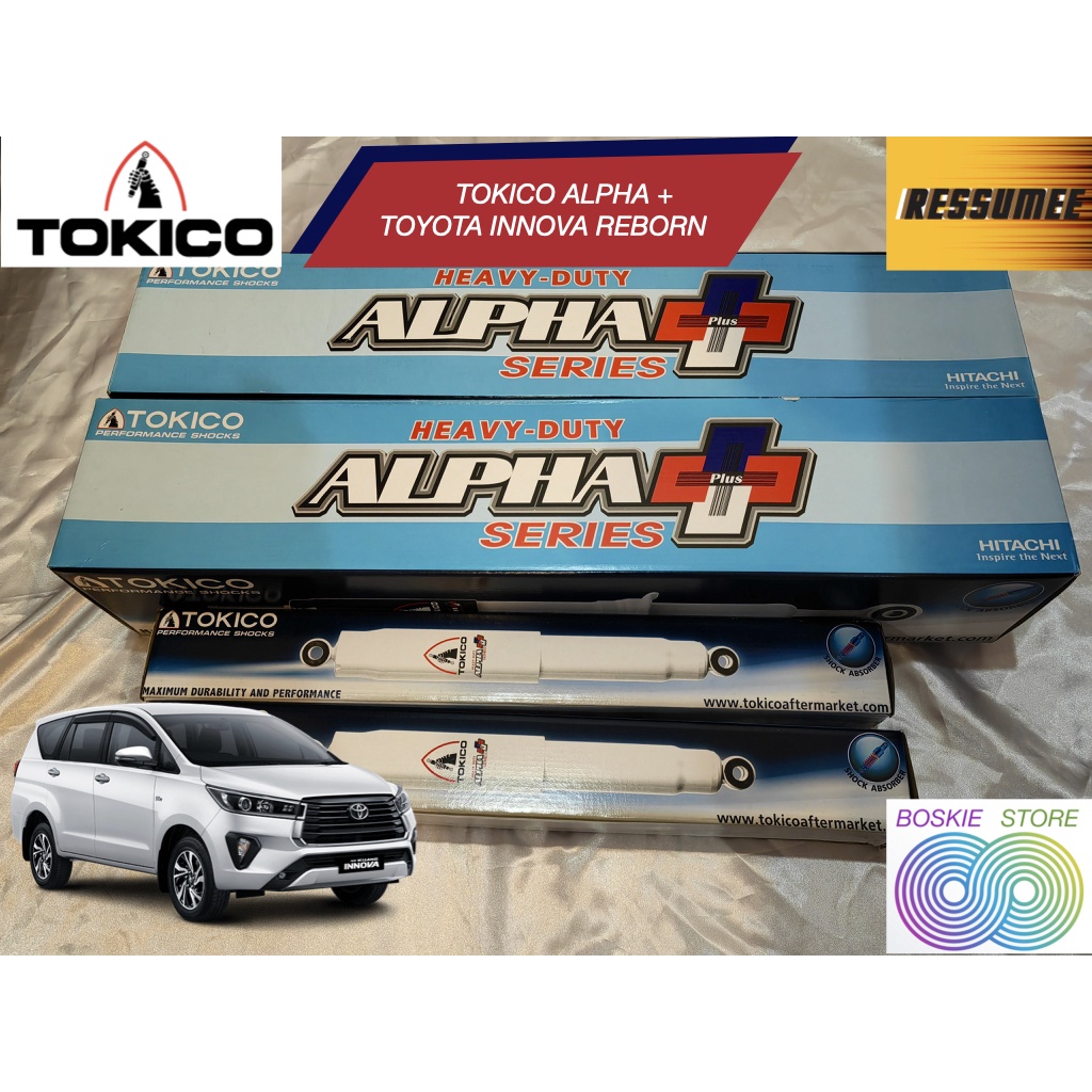 Shockbreaker Toyota Innova dan Innova Reborn Tokico Alpha Plus Series