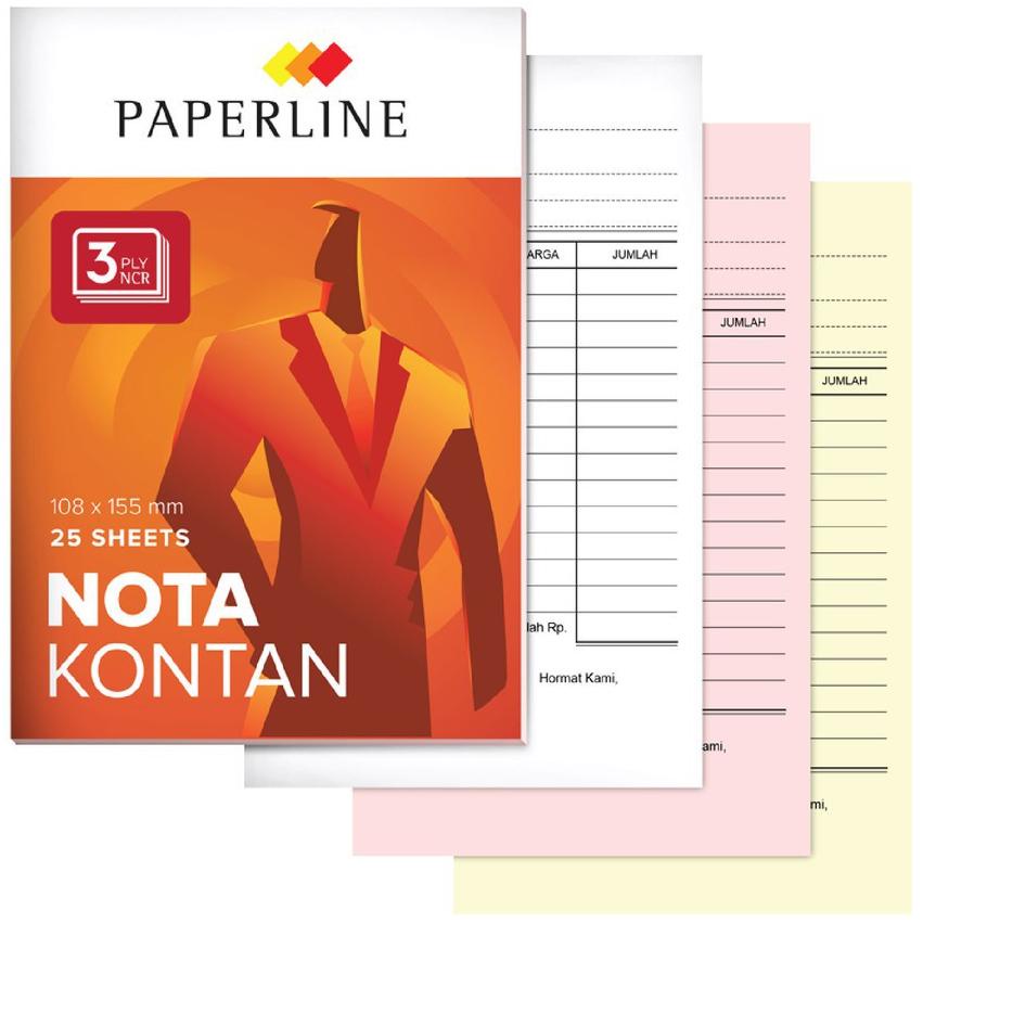 

Hot - Paperline Nota Kontan Kecil 108 x 155mm 3ply PPL NK K3 NCR