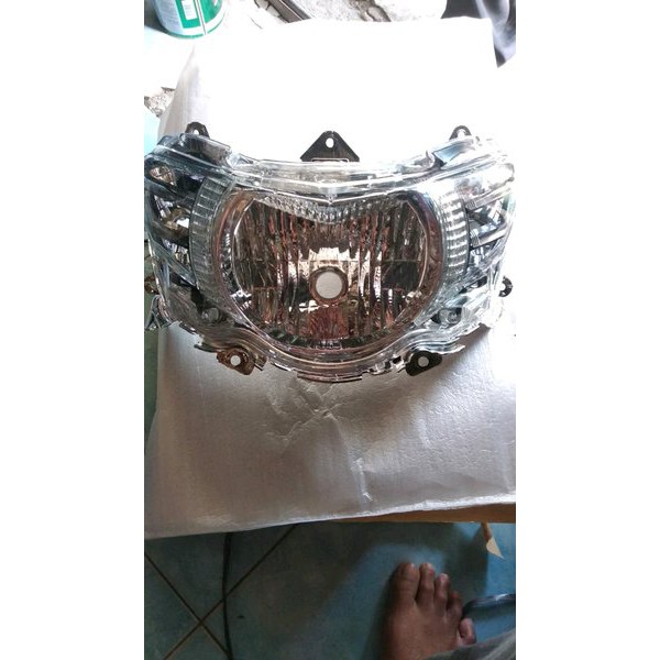 reflektor lampu depan yamaha mio soul gt 2012 2013 2014
