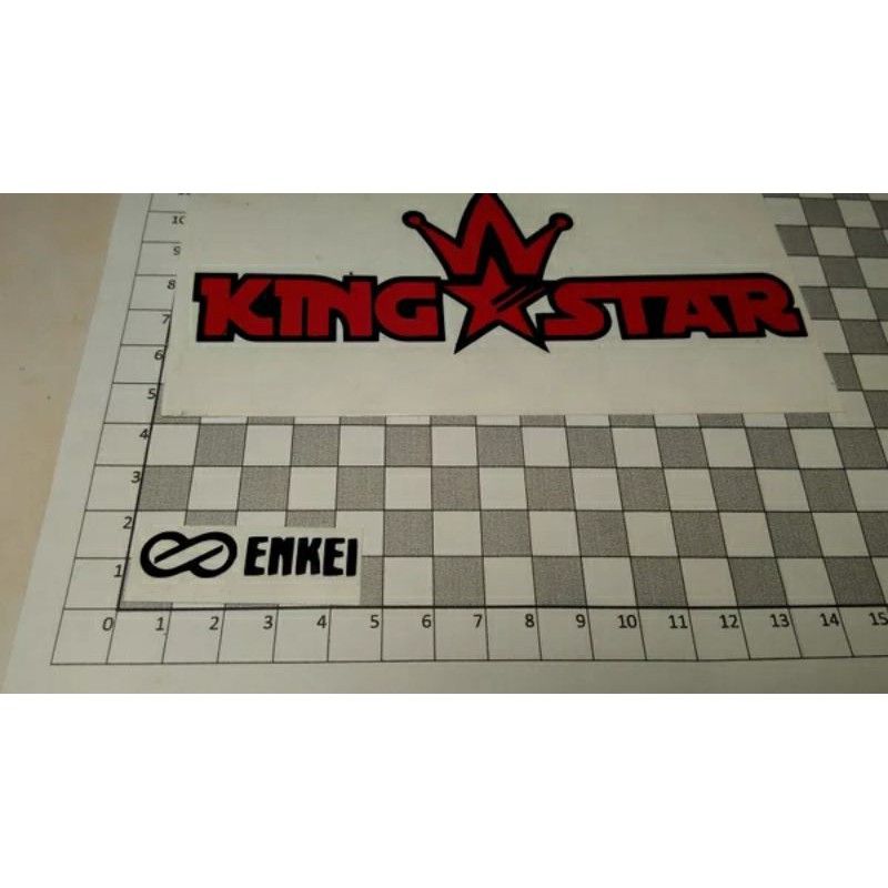 

Stiker velg enkei kecil