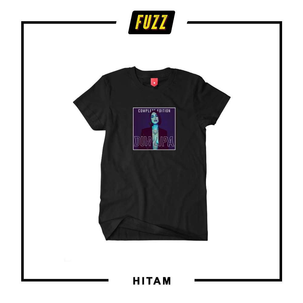 Kaos Dua Lipa Baju Distro Musik Band T Shirt Complete Edition Unisex Pakaian Pria Dan Wanita Murah