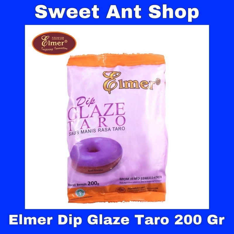 Elmer Dip Glaze Taro 200 Gr