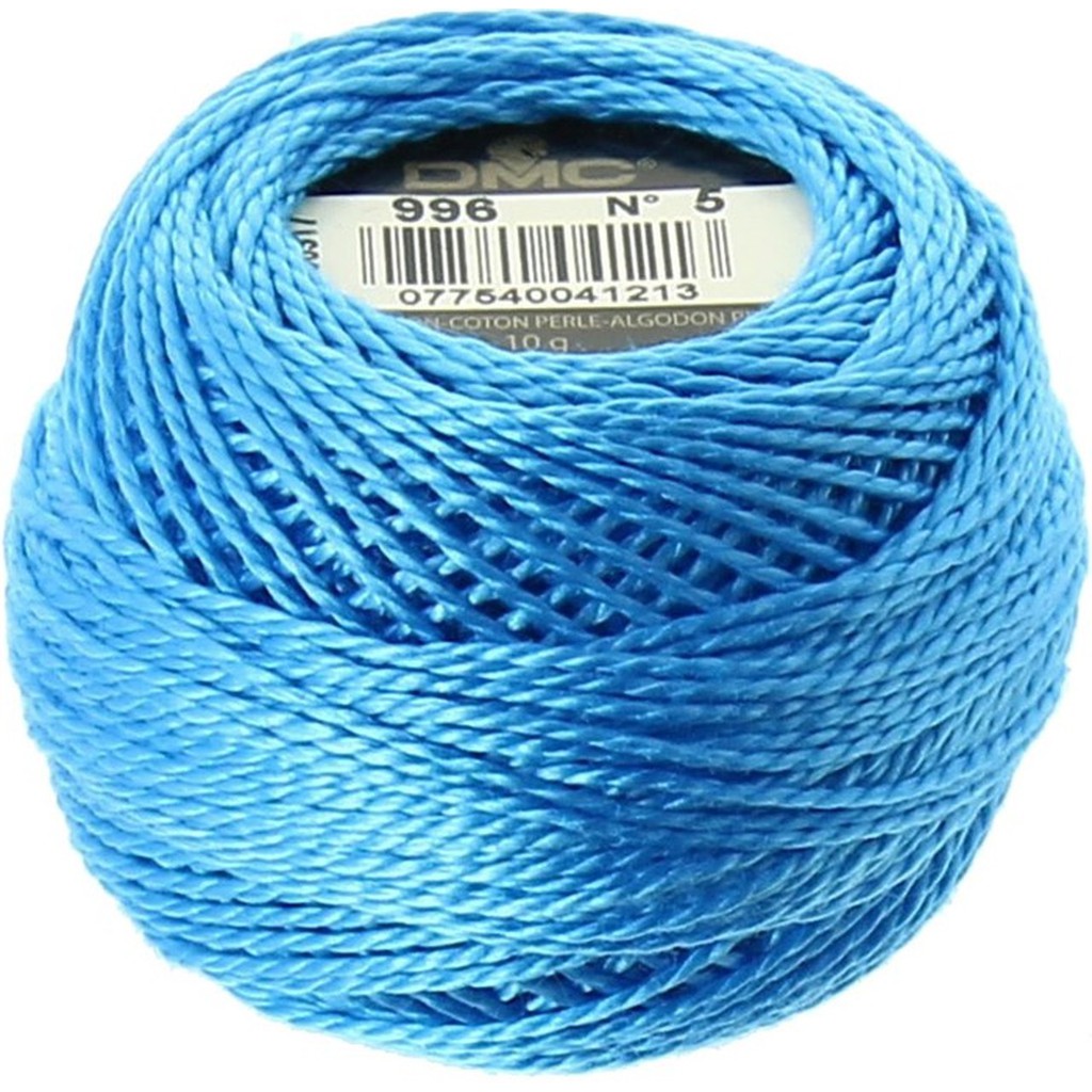 Benang Sulam DMC Art 116 Cotton Perle Pearl Ball Size 5 Kode 996