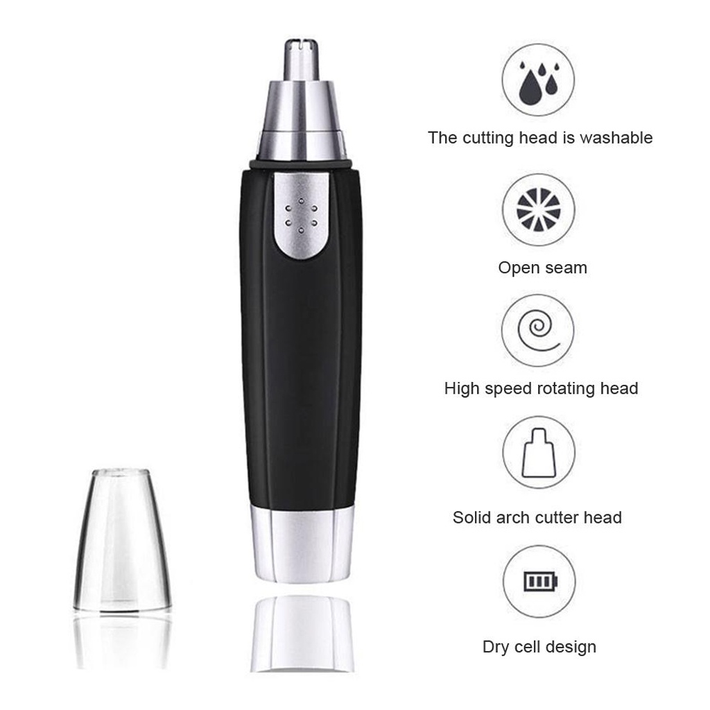 BRGUNIK Alat Cukur Bulu Hidung Nose Trimmer Pembersih Bulu Hidung Elektrik CYD-101 R733