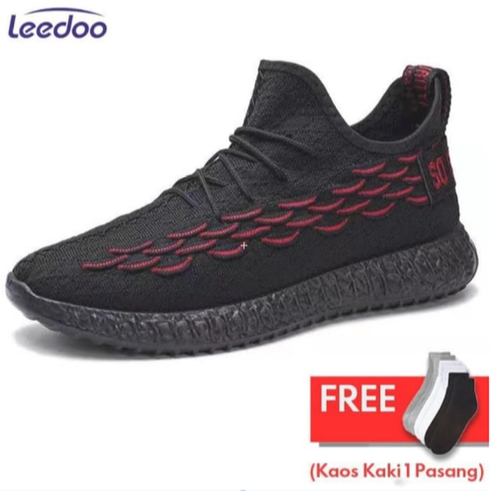 Leedoo Sepatu Pria Sepatu Pantofel Pria Sepatu Sneakers Pria MR103