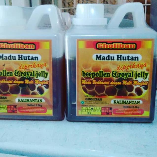 

6GFI Madu Hutan Kalimantan Gholiban 500gr / Madu GHOLIBAN 500gr Terbaru