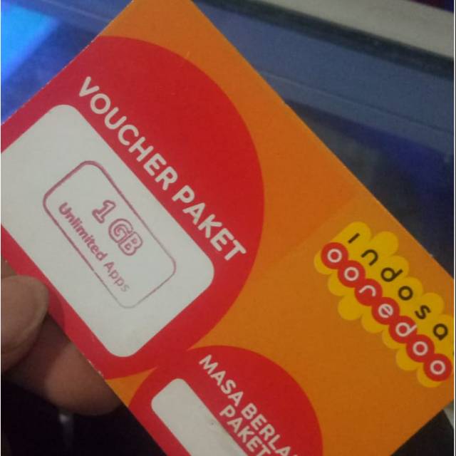 VOUCHER INDOSAT 1GB UNLIMITED