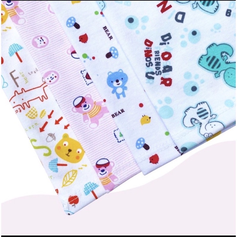 Setelan Bayi Baju Pendek Celana Panjang Motif Kualitas SNI/ perlengkapan bayi melahirkan/Setelan baju bayi motif murah