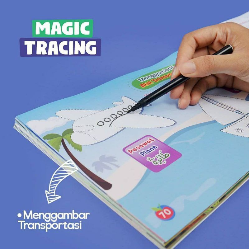 

buku menulis magic tracing hijaiyyah hijaiyah