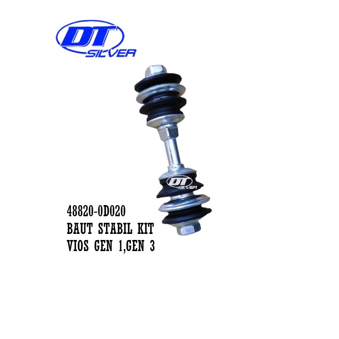 Baut Link Stabilizer Stabil Vios Limo Gen 1 Thn 2003 2004 2004 2005 2006 Dt silver