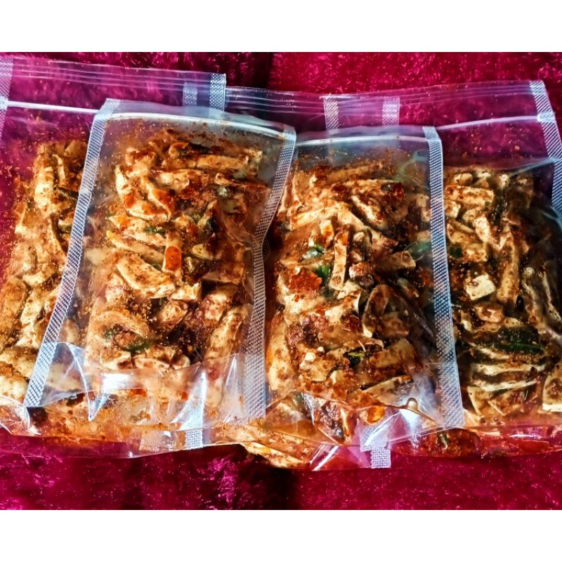

Basreng daun jeruk pedas 100gram