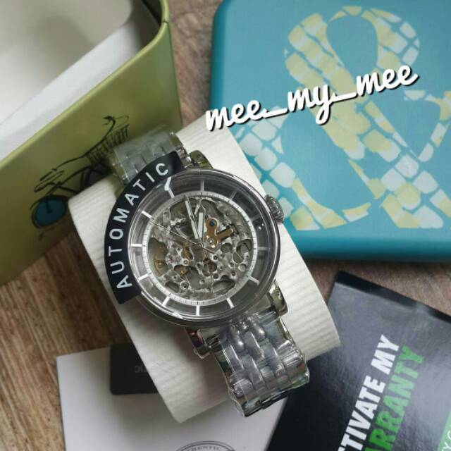 Jam Fossil Boyfriend Silver Automatic ME3067