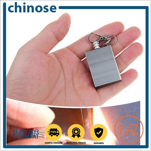 Gantungan Kunci korek Api Outdoor / korek api unik jadul / gantungan korek / korek api survival / ko