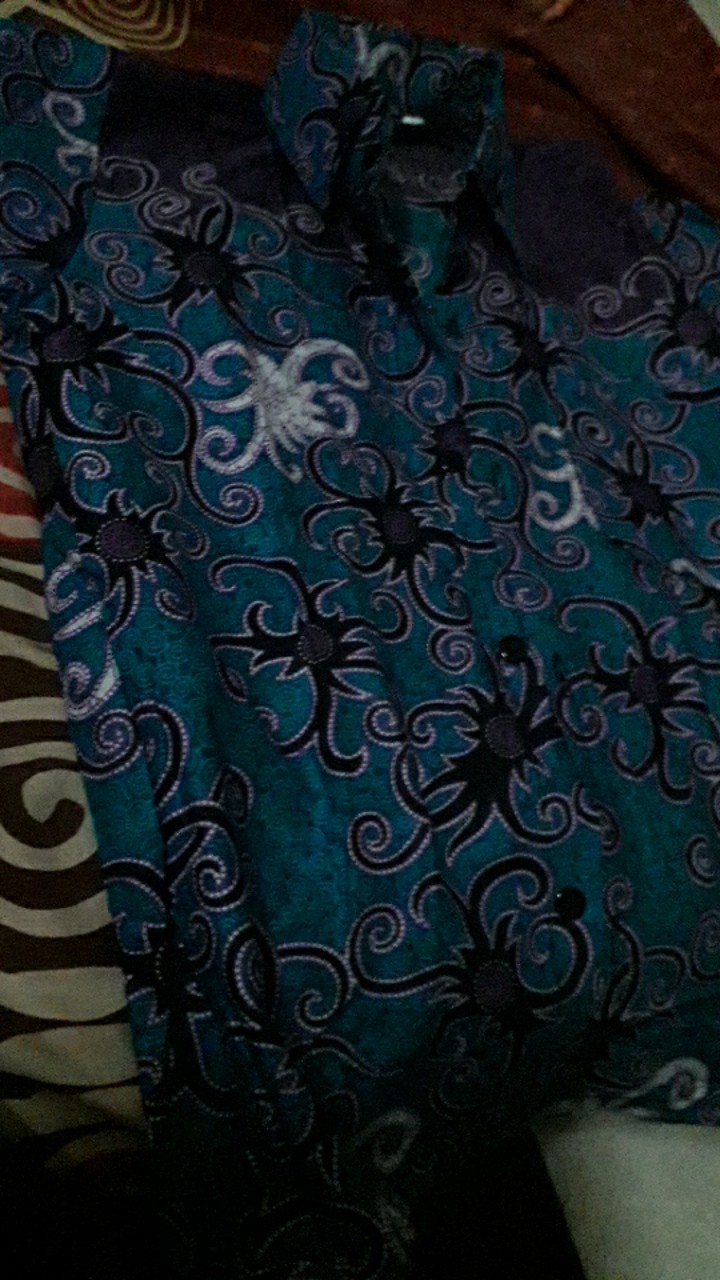 Promo Batik Couple Keluarga Sarimbit Sania Ruffle Batik Ori Ndoro Jowi Motif Cumi Tosca