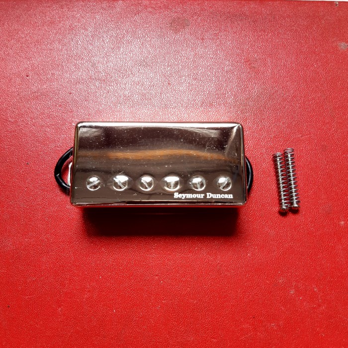 {suhadistore} Pickup SEYMOUR DUNCAN TB-14 CUSTOM V TREMBUCKER BRIDGE-CROME Cover Limited