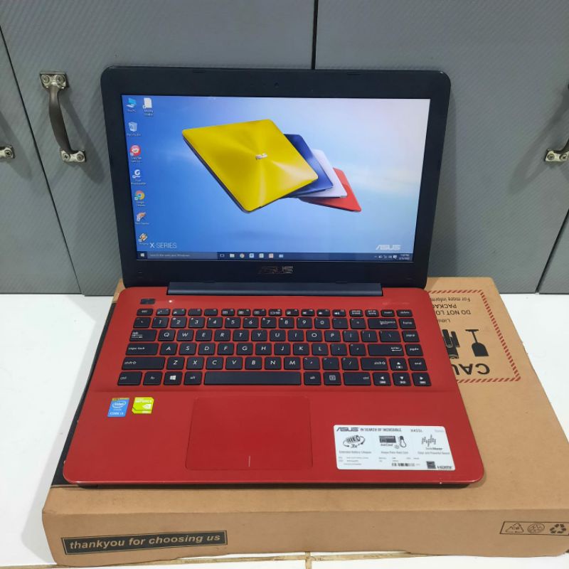 Notebook Asus X201EP Celeron Ram 2Gb/Ssd 128Gb Windows 10 Office lengkap full aplikasi siap pakai