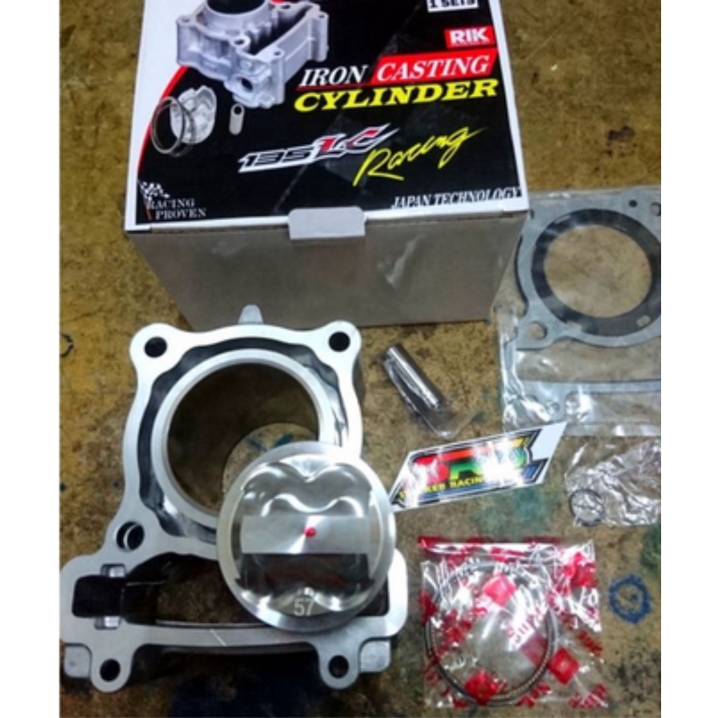 BLOK SEHER 57mm MX OLD / MX NEW 150CC XTR HIGH KOMPRESI