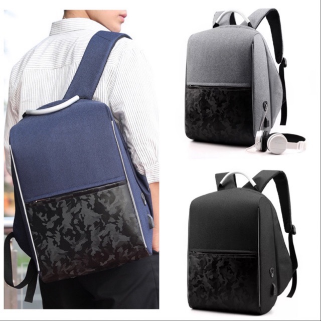 Tas Ransel Laptop Backpack Import Army 10