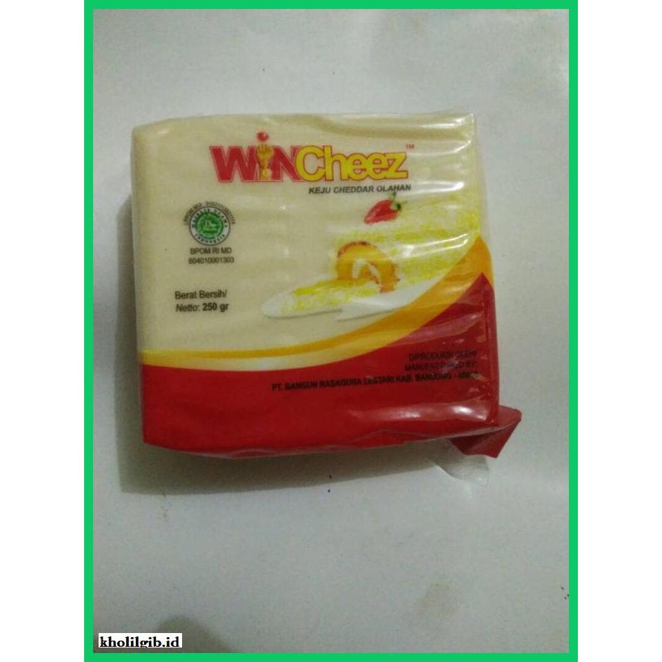 

Ujekujek- Keju Cheddar Wincheez 250Gr Kemasan -Original.