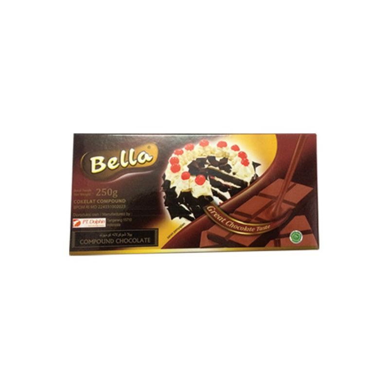 

Bella Chocolate Dark Compound 250gr