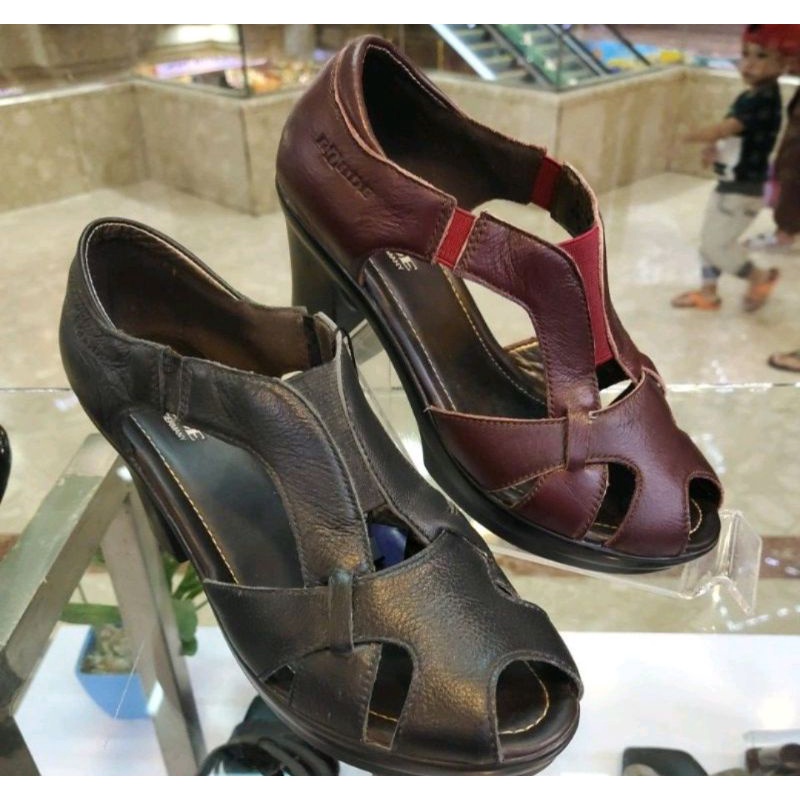 sepatu sandal heels rohde piere cardin