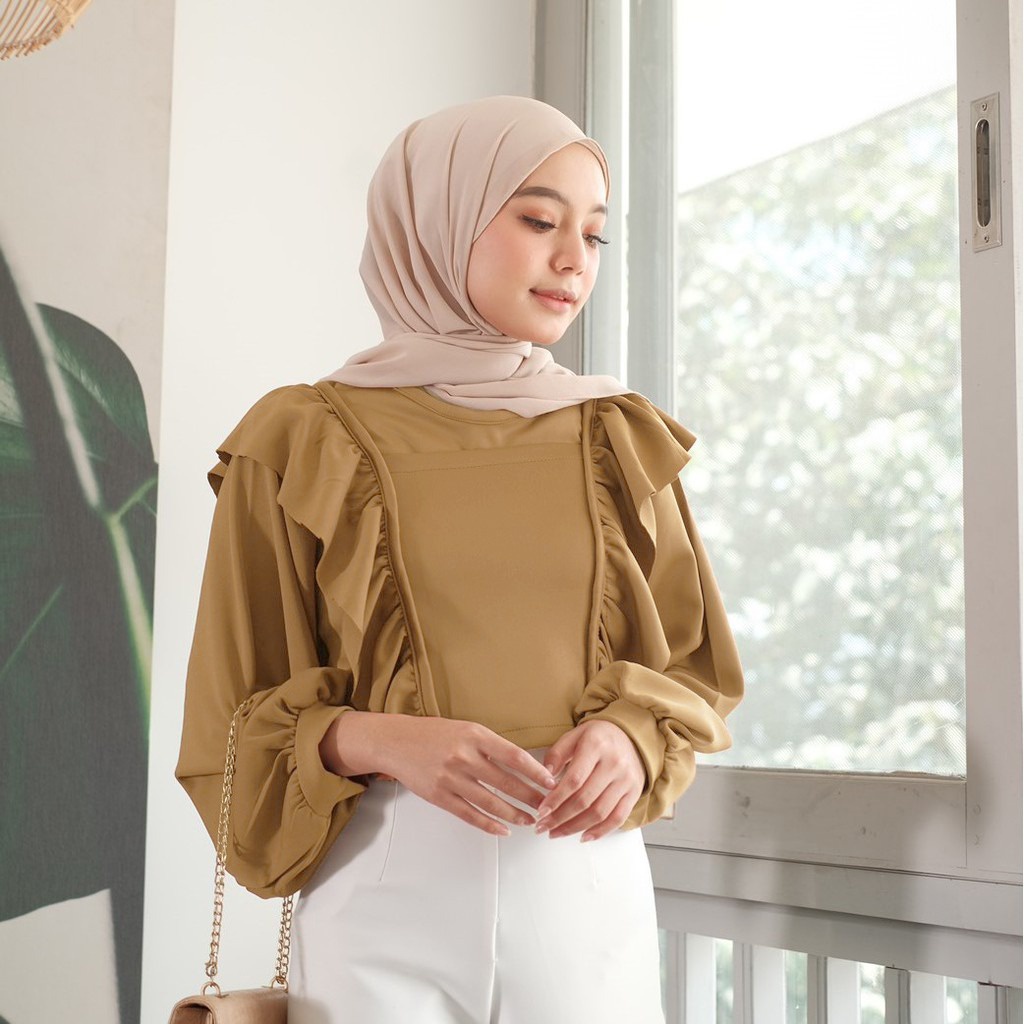 blouse ZIYA Baju Atasan Wanita Solo Terbaru Murah Lebaran 2022