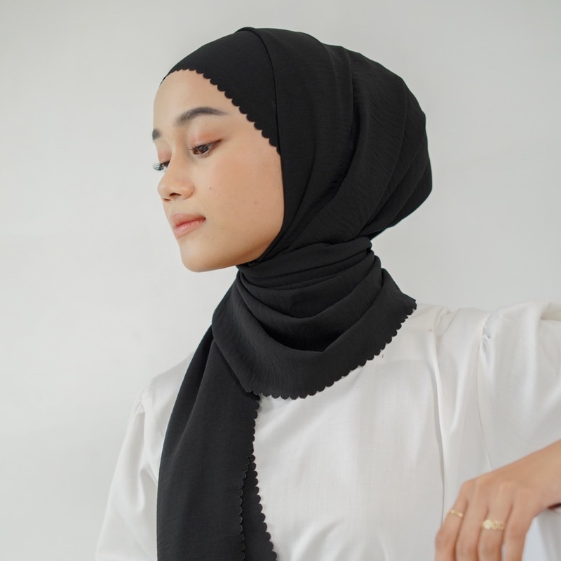 milea pashmina airflow laser/airflow lasercut/pashmina crinkle