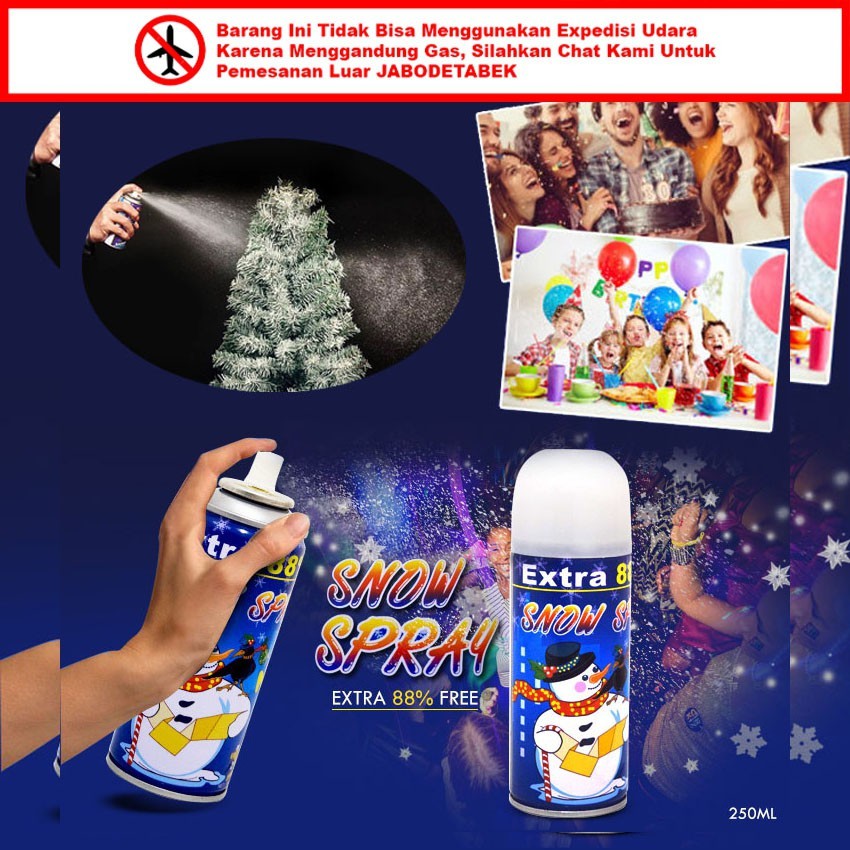 Snow Spray / Salju Ulang Tahun / Party Spray Snow ultah