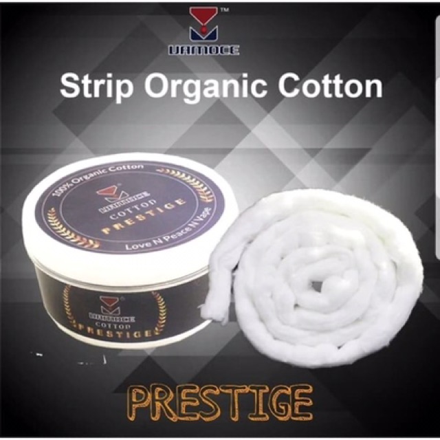 Authentic Cotton PRESTIGE by VOMOCE - kapas original vamoce cotton Prestige