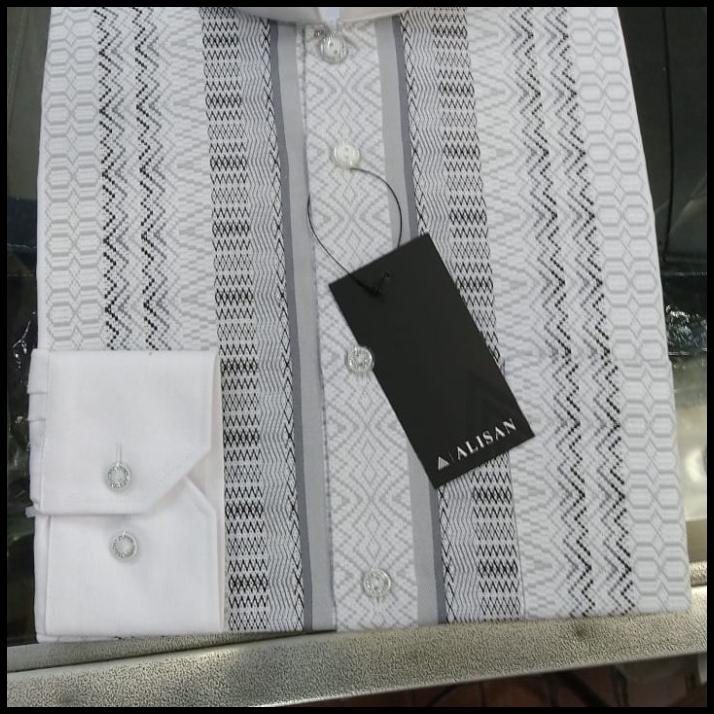 [ALISAN ] KOKO ALISAN TANGAN PANJANG BORDIR KANAN DAN KIRI | BAJU KOKO