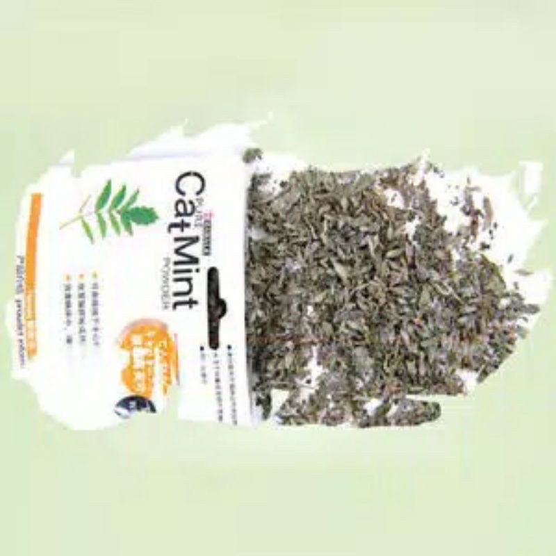 [TGL PRODUKSI] Catnip Camilan Kucing 5g Catmint Menthol Snack Makanan Cat Kitten Import