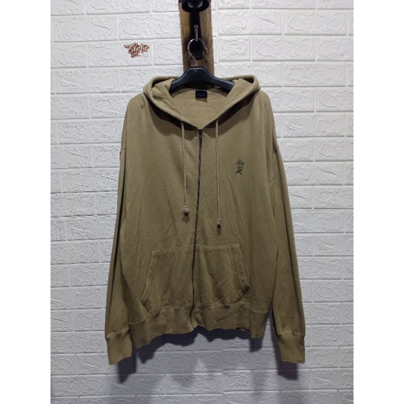zipper hoodie stussy second stussy preloved stussy bekas