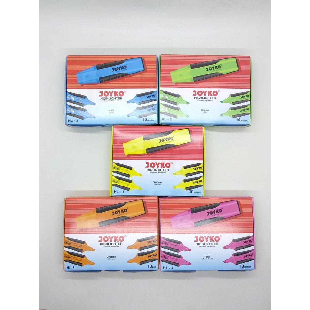 

Stabilo/ highlighter/ Penanda berwarna Joyko HL